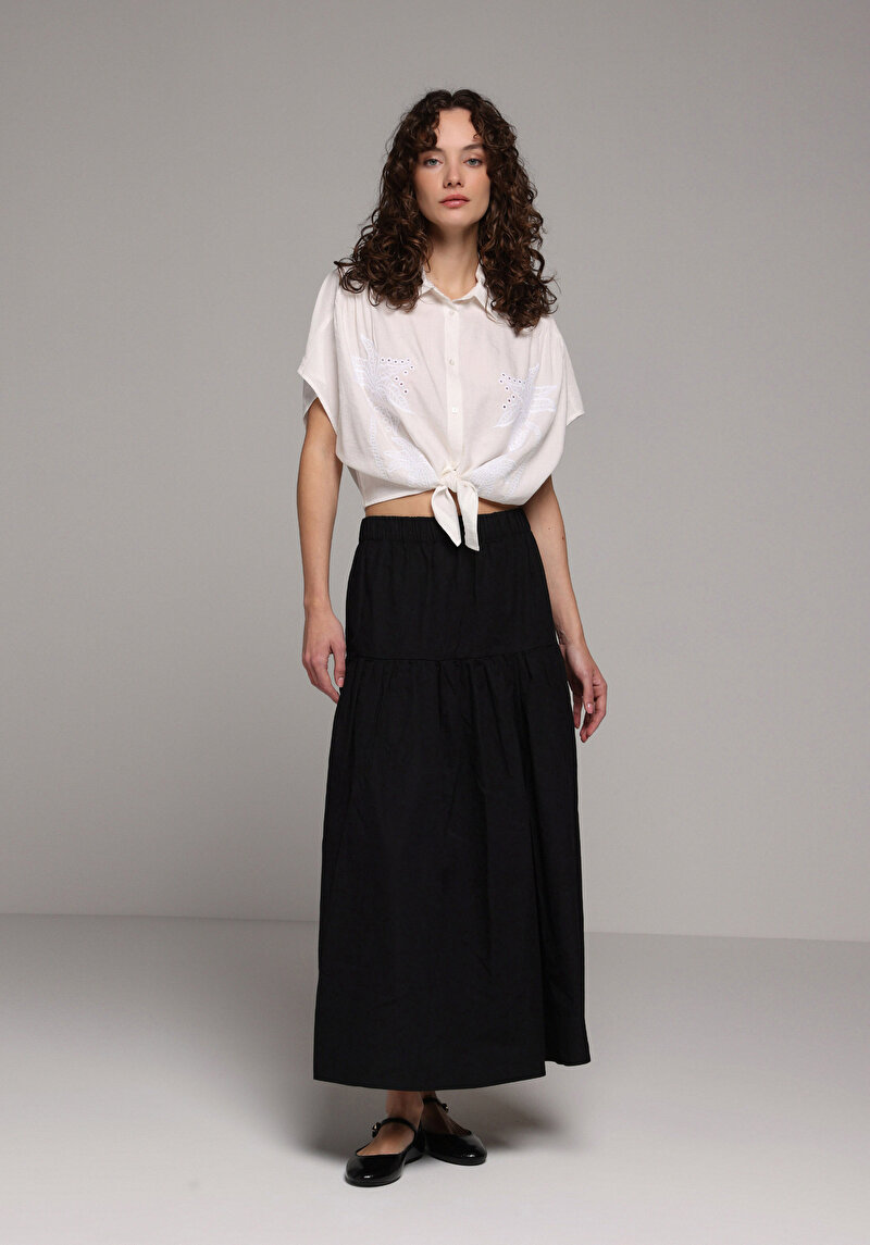 Imagine a Fusta De Dama Negru   Cl1080029