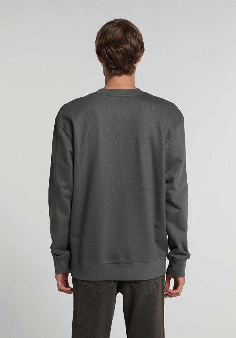 Imagine a Hanorac / Bluza De Barbati Verde Relaxed Fit