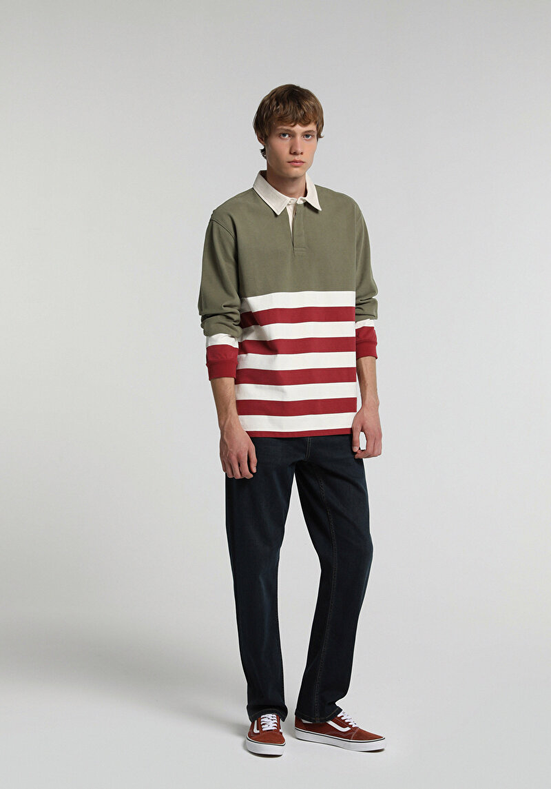 Imagine a Pantaloni De Barbati Relaxed Straight Fit 045 David