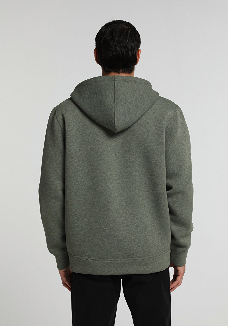 Imagine a Hanorac / Bluza De Barbati Verde Regular Fit