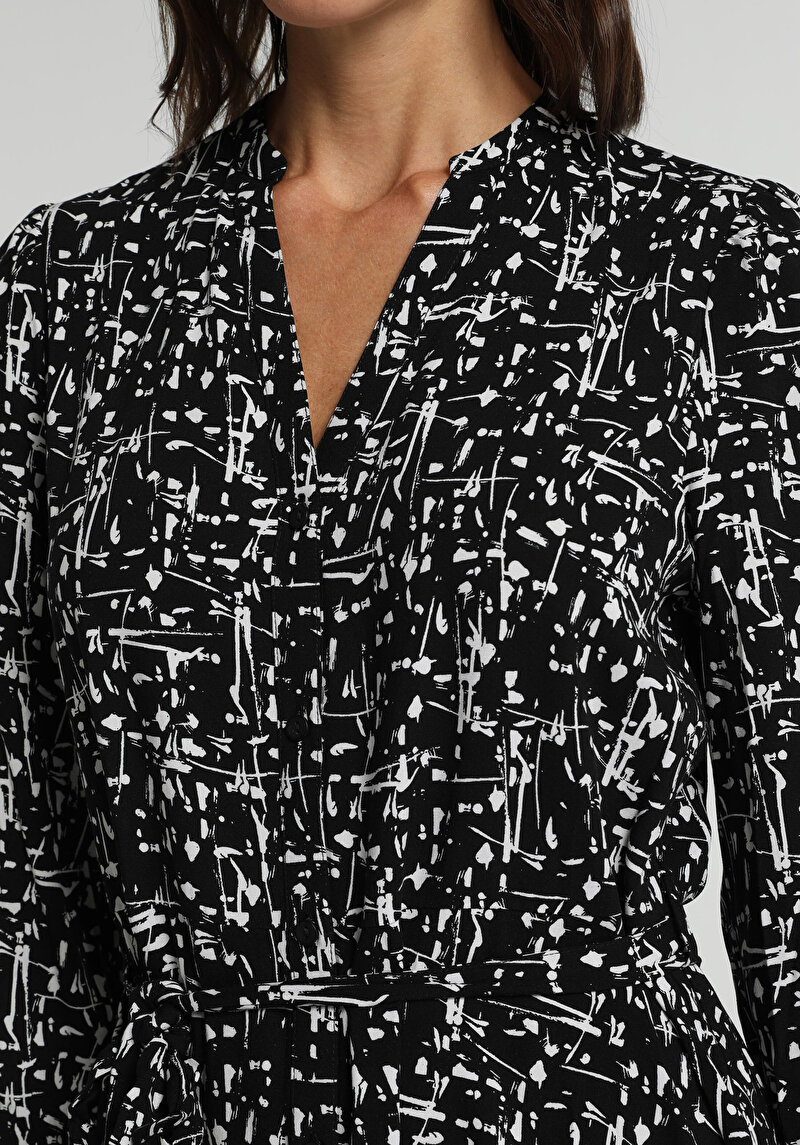 Imagine a Rochie De Dama Negru Regular Fit