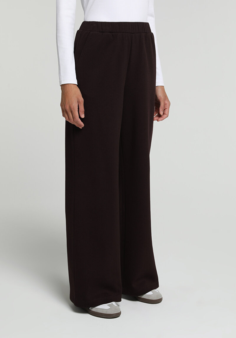 Imagine a Pantaloni De Trening De Dama Mov Regular Fit