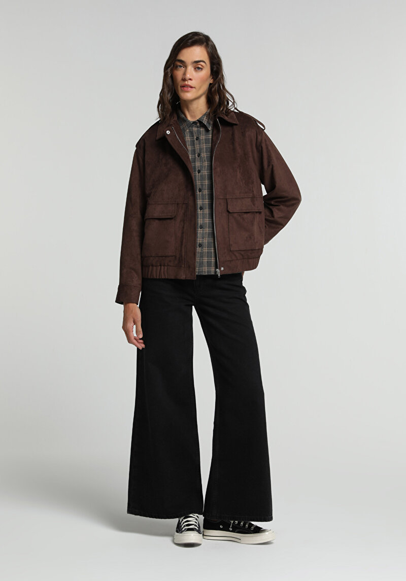Imagine a Pantaloni De Dama Super Wide Leg Fit 979 Ellie