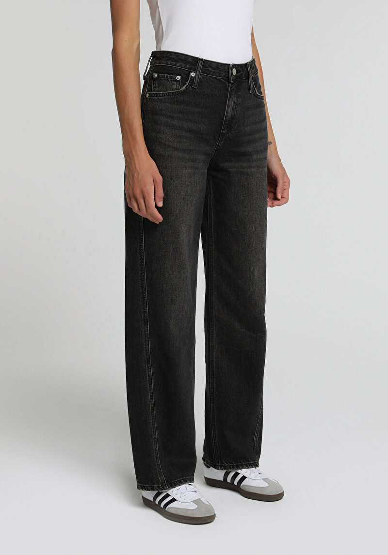 Imagine a Pantaloni De Dama Baggy Fit 857 Hera