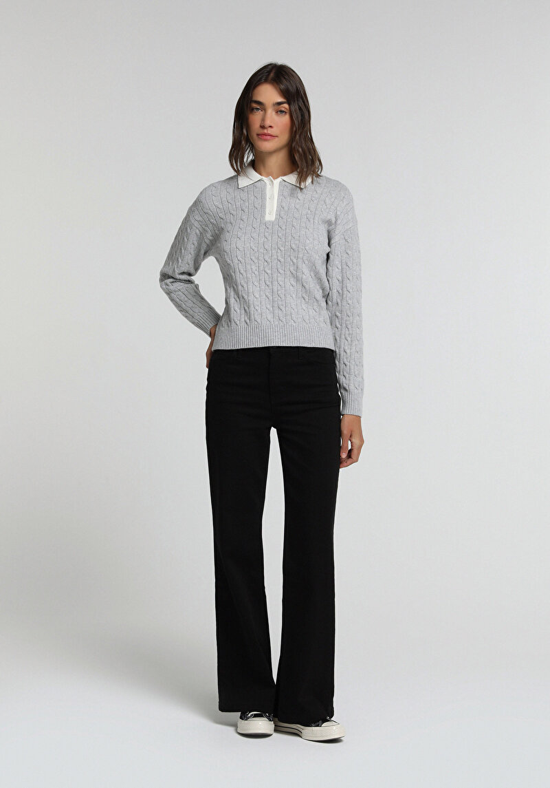 Imagine a Pantaloni De Dama High Rise Super Flare Fit 793 Marissa