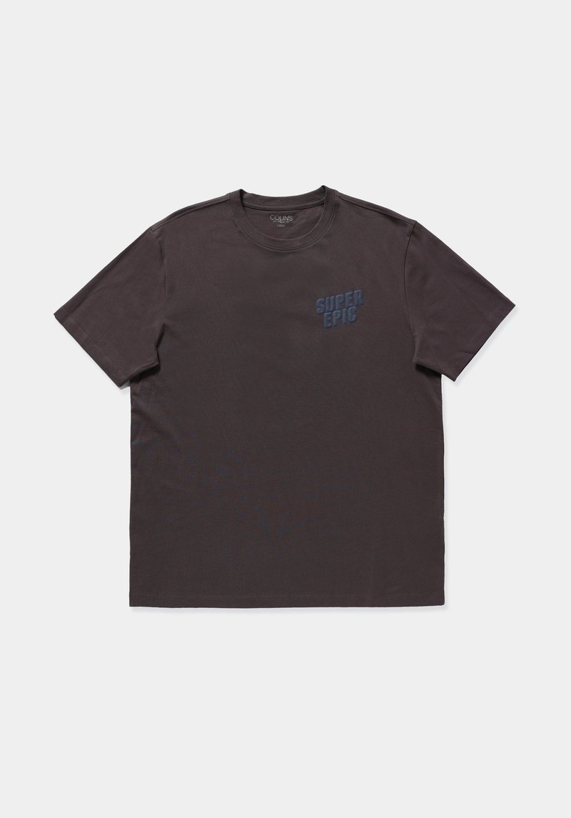 Imagine a Tricou Cu Maneca Scurta De Barbati Antracit Relaxed Fit