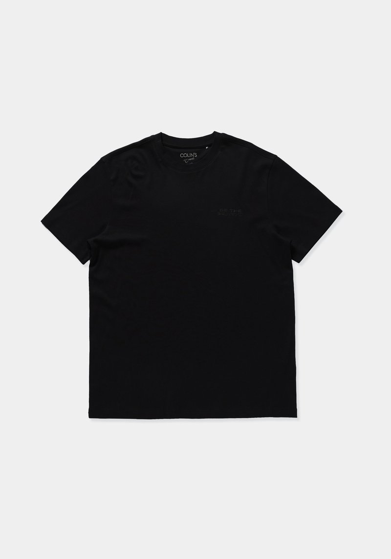 Imagine a Tricou Cu Maneca Scurta De Barbati Negru Regular Fit