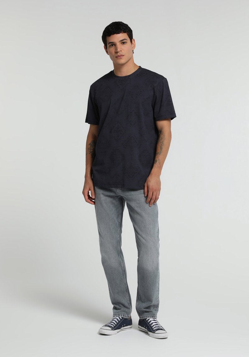 Imagine a Tricou Cu Maneca Scurta De Barbati Antracit Regular Fit