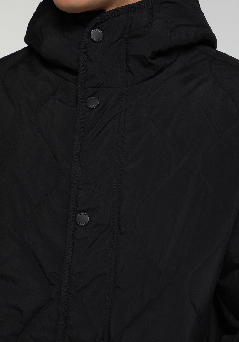 Imagine a Jacheta De Barbati Negru Oversize Fit