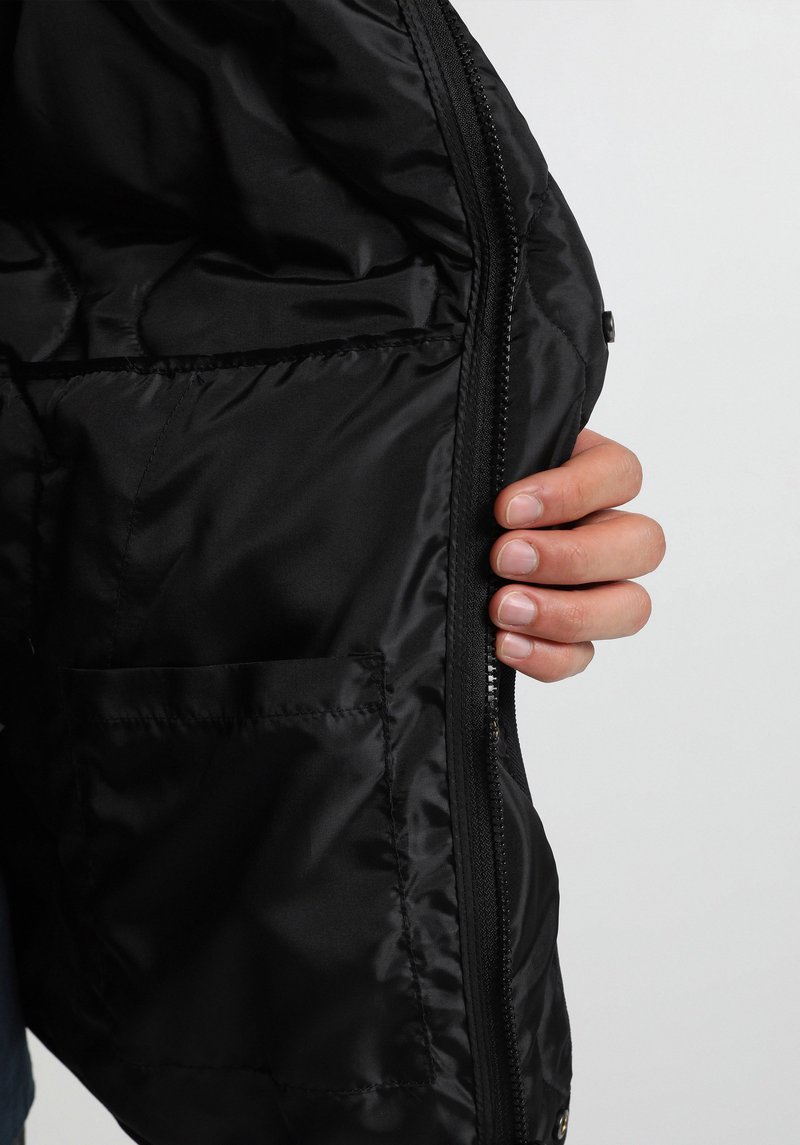 Imagine a Jacheta De Barbati Negru Oversize Fit