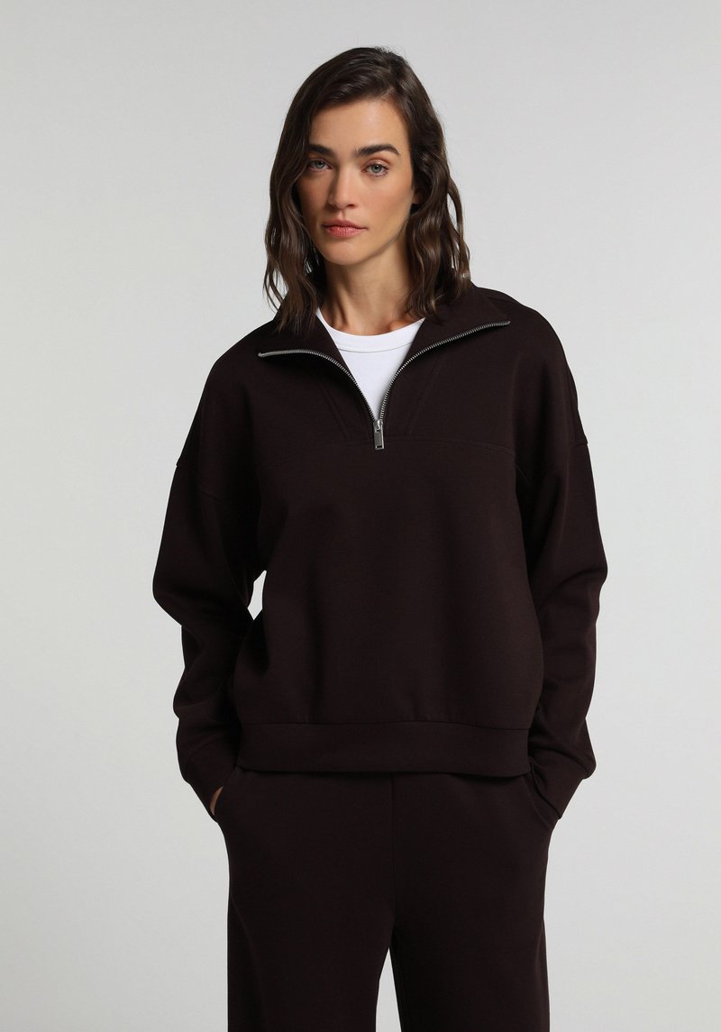 Imagine a Hanorac / Bluza De Dama Mov Regular Fit