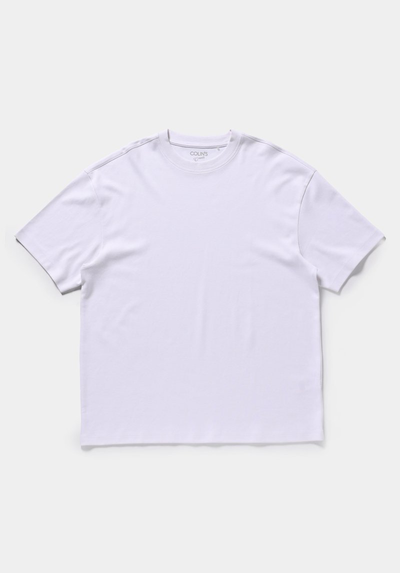Imagine a Tricou Cu Maneca Scurta De Barbati Alb Oversize Fit  Cl1076602