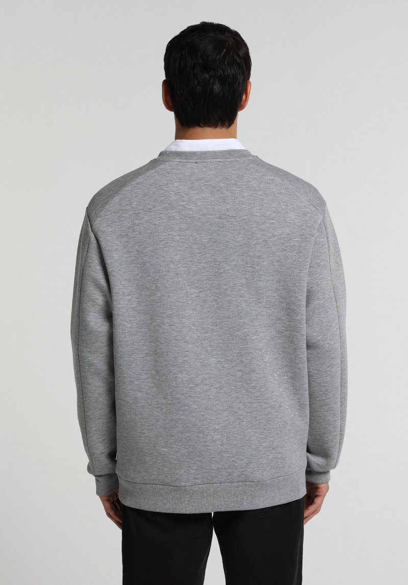 Imagine a Hanorac / Bluza De Barbati Gri Relaxed Fit