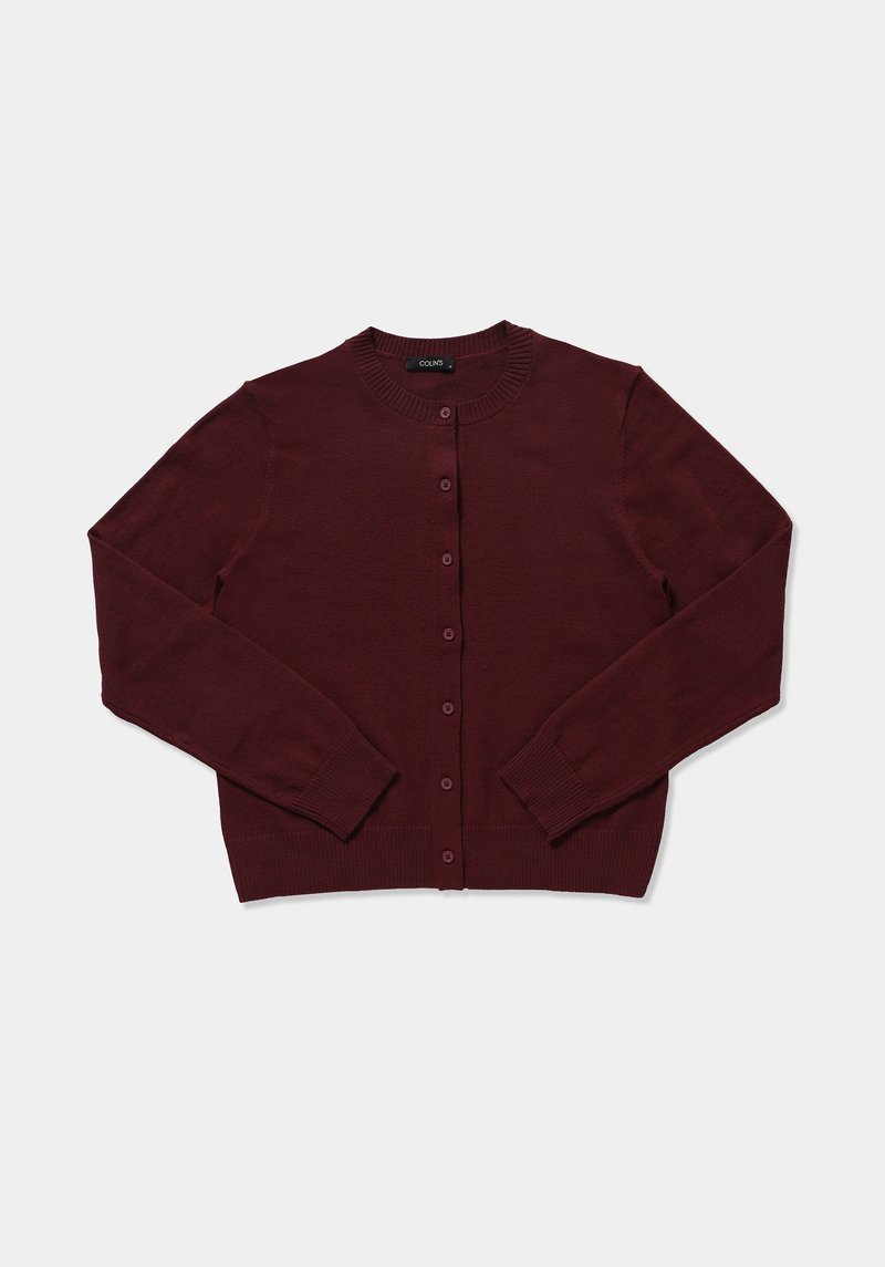 Imagine a Cardigan  Bordo Slim Fit