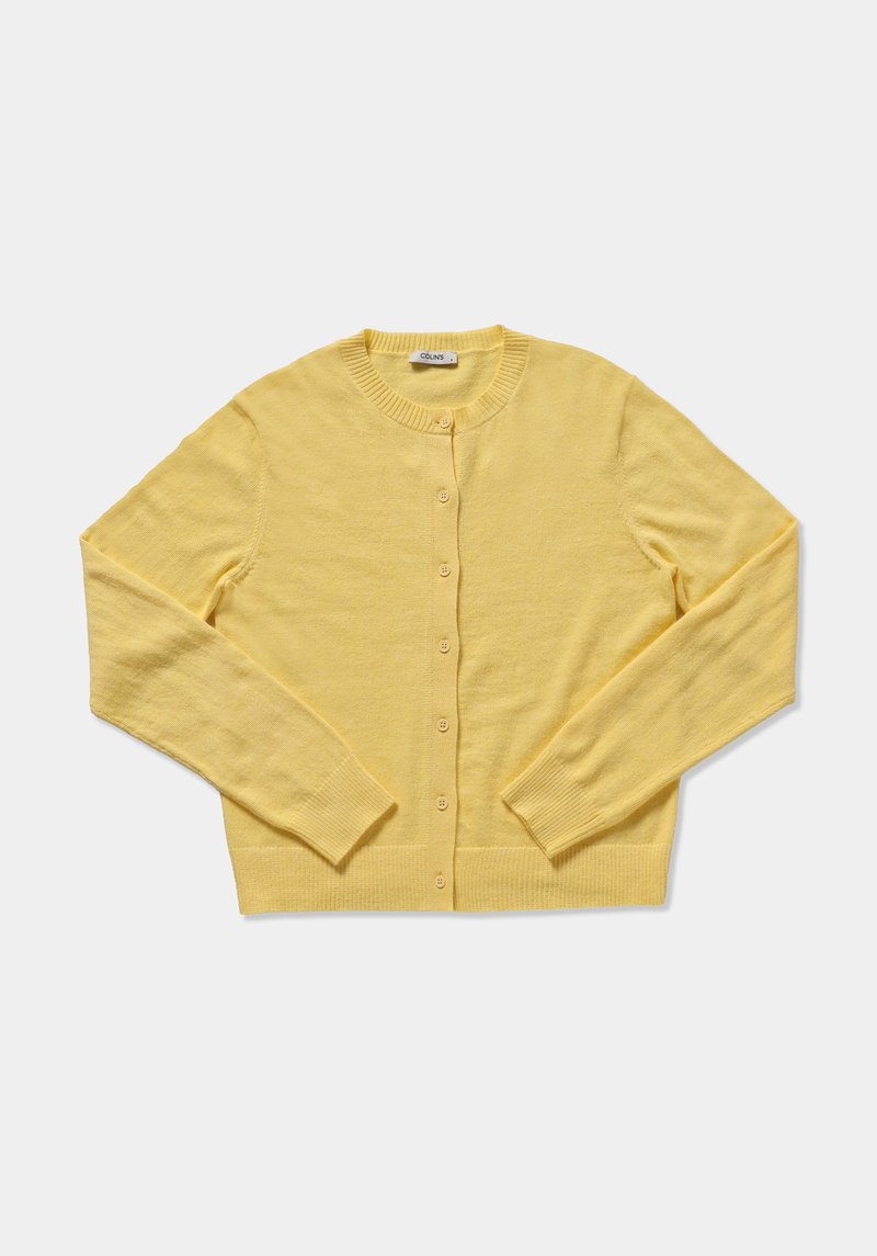 Imagine a Cardigan  Galben Slim Fit