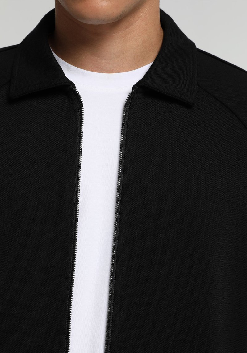 Imagine a Jacheta De Barbati Negru Regular Fit