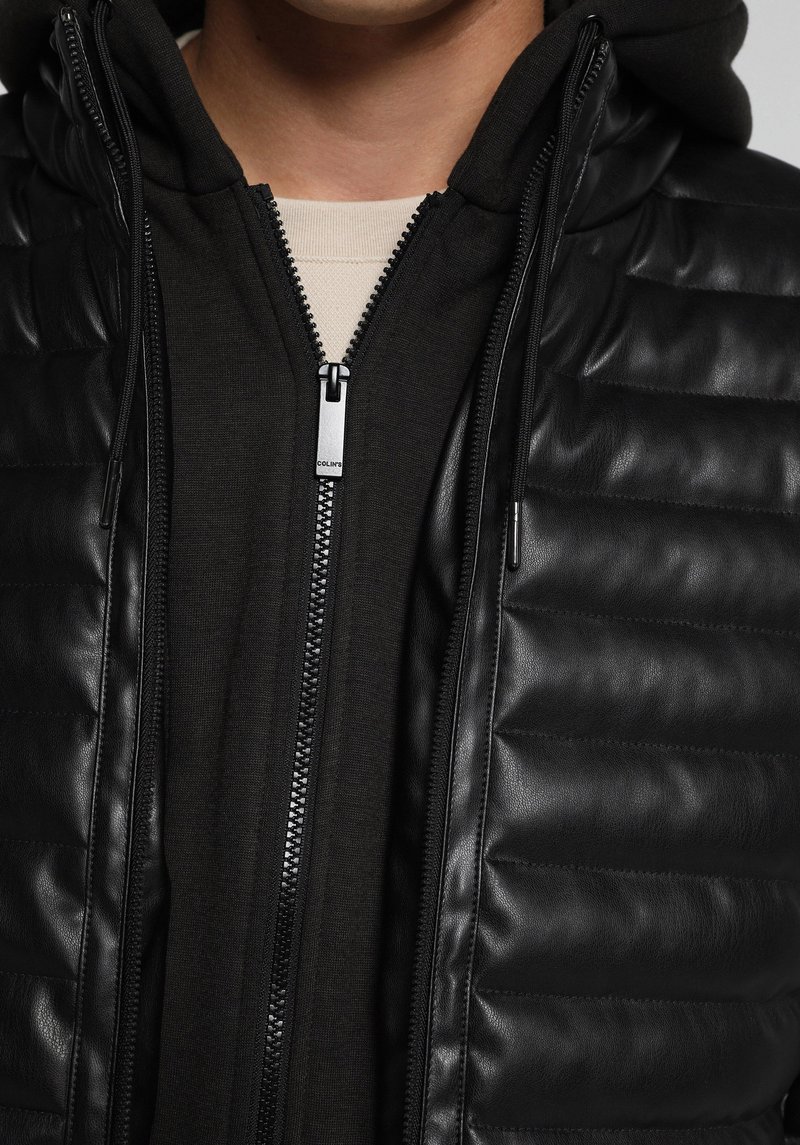 Imagine a Jacheta  Negru Slim Fit