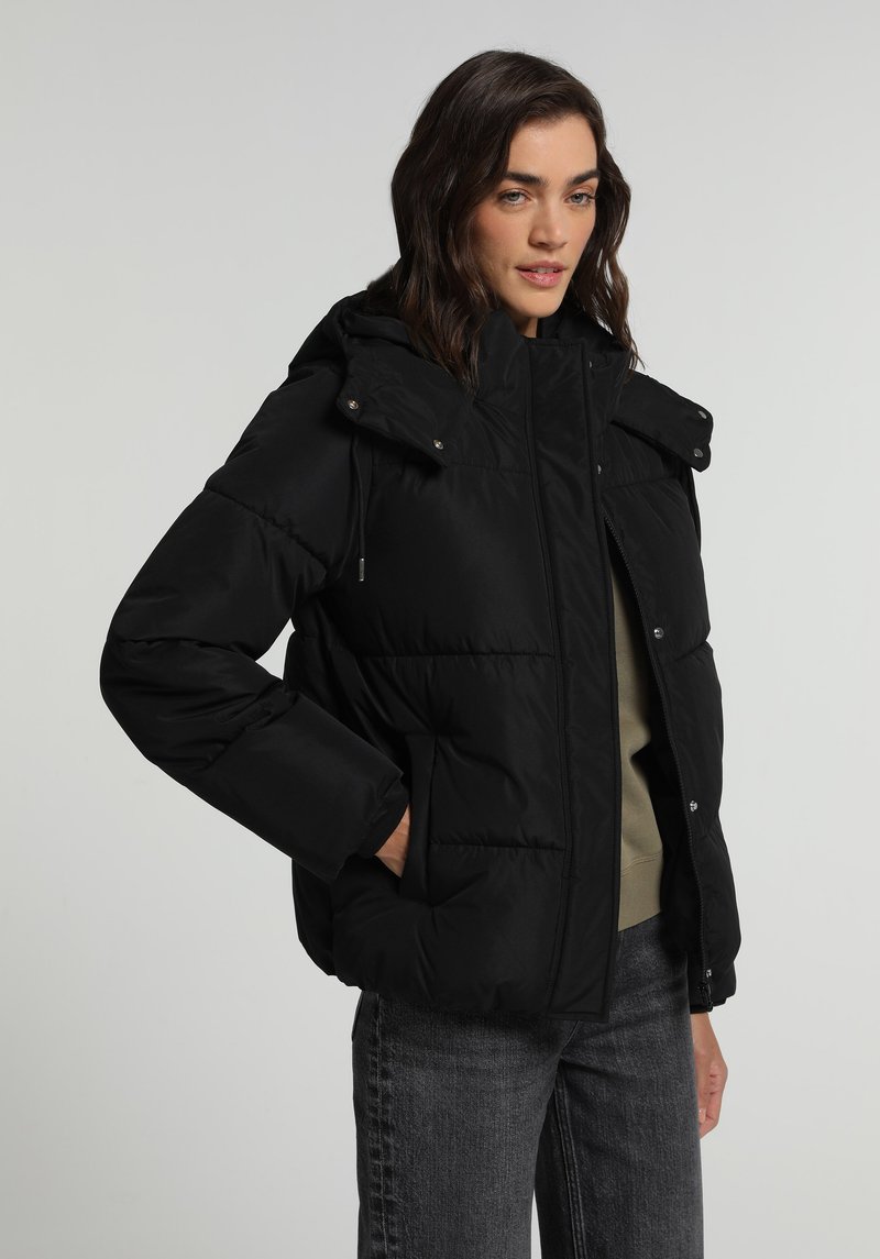 Imagine a Jacheta Negru Regular Fit