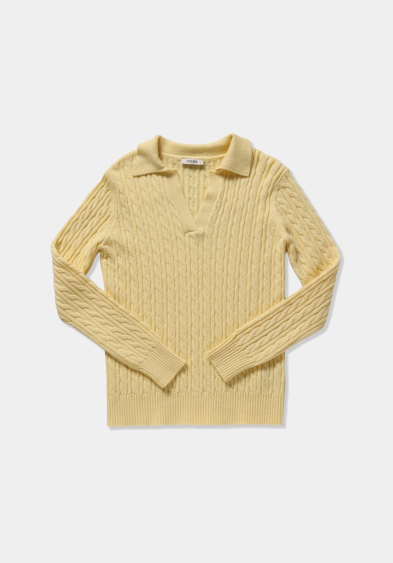 Imagine a Pulover  Galben Regular Fit