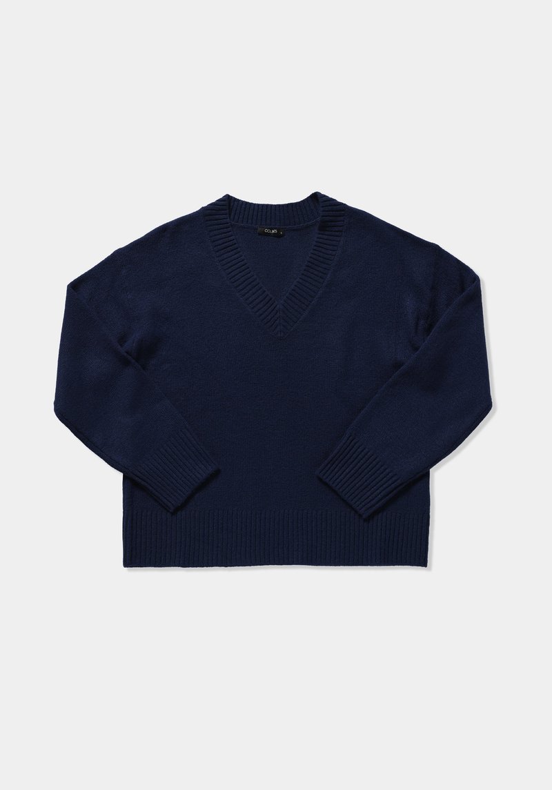 Imagine a Pulover  Albastru Marin Regular Fit