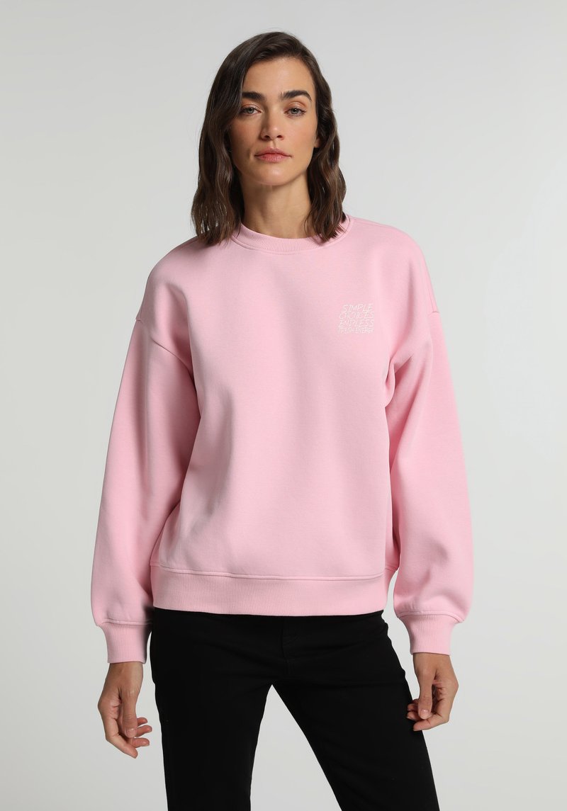 Imagine a Hanorac / Bluza De Dama Roz Regular Fit