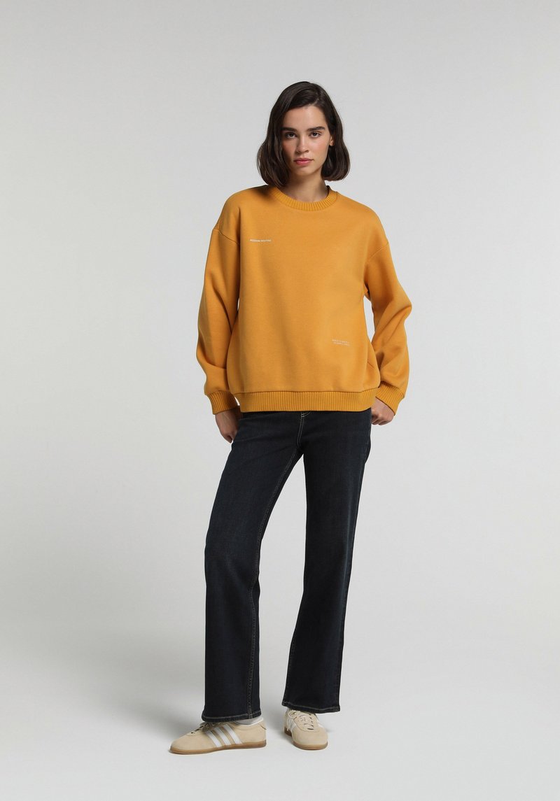 Imagine a Hanorac / Bluza Galben Regular Fit