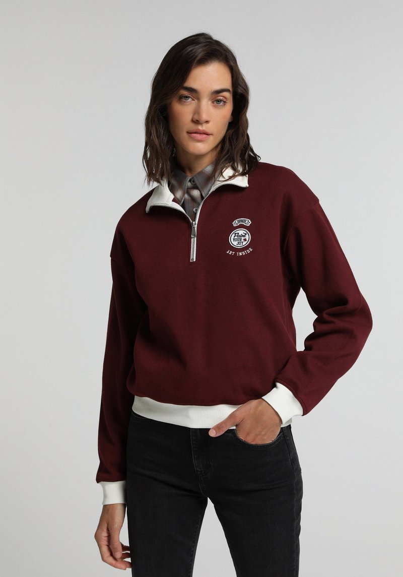 Imagine a Hanorac / Bluza  Bordo Regular Fit