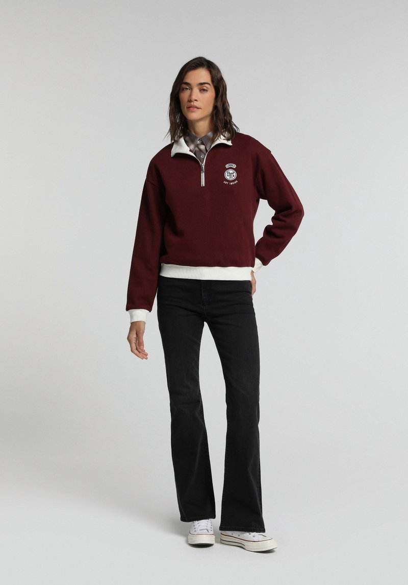 Imagine a Hanorac / Bluza  Bordo Regular Fit