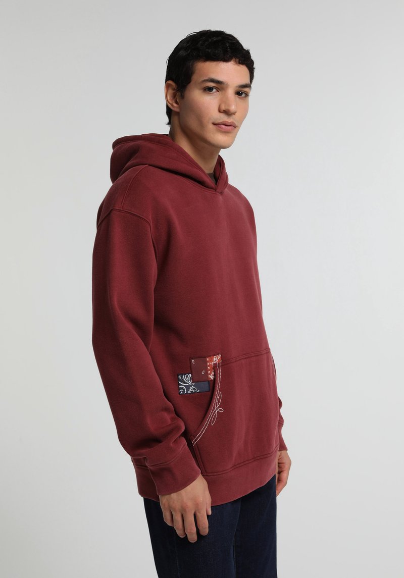Imagine a Hanorac / Bluza Bordo Relaxed Fit