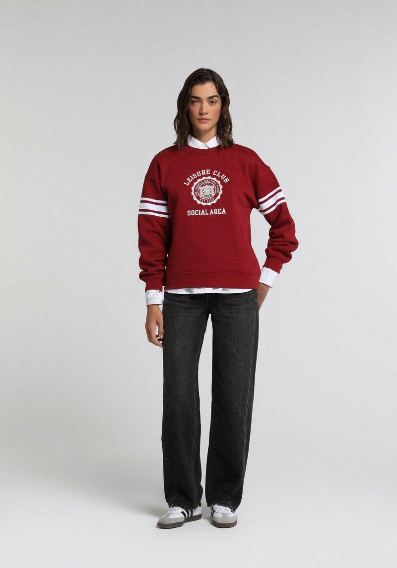 Imagine a Hanorac / Bluza Roşu Regular Fit
