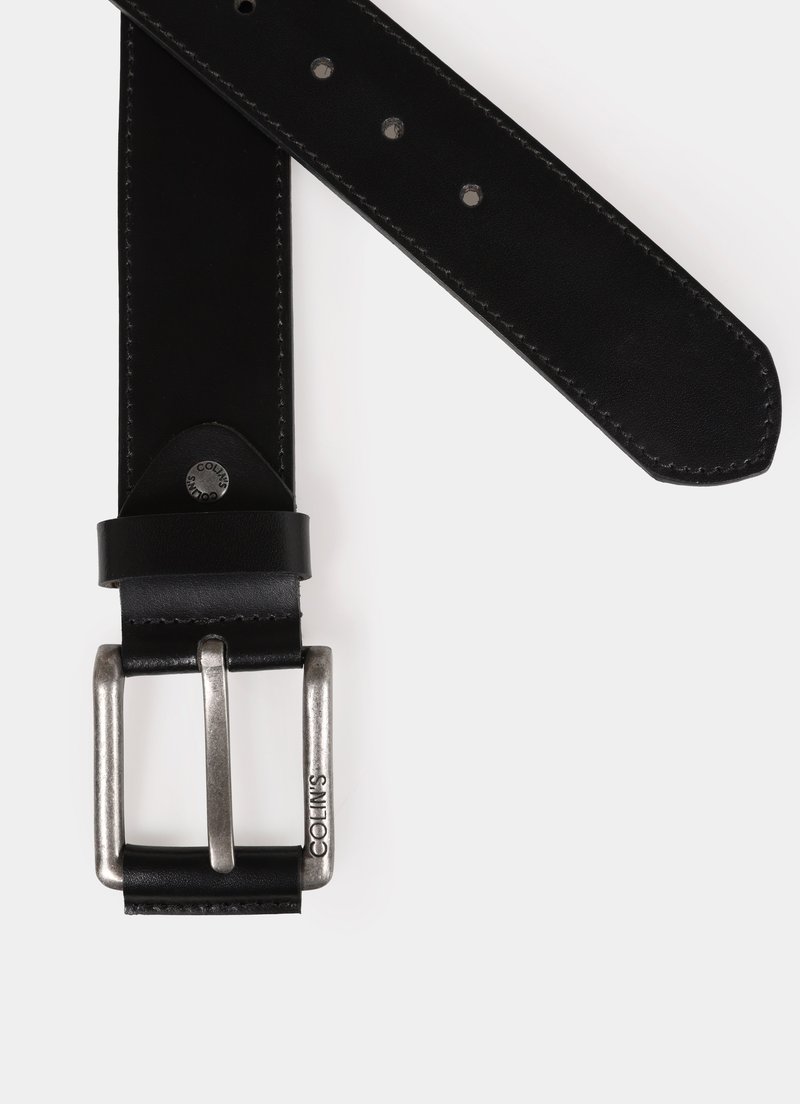 Imagine a Curea De Barbati Negru Modern Fit
