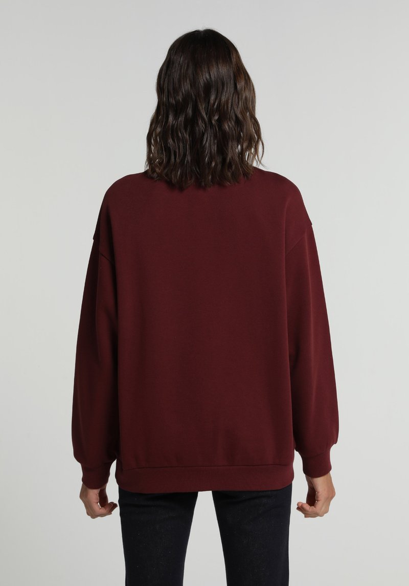 Imagine a Hanorac / Bluza  Bordo Relaxed Fit