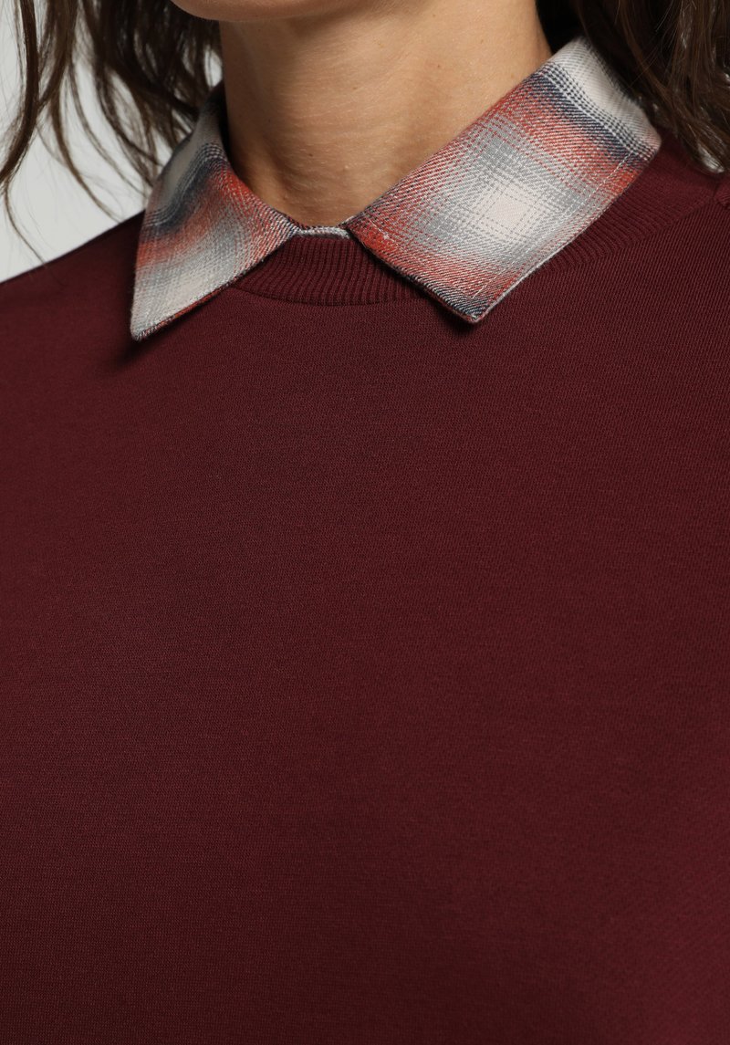 Imagine a Hanorac / Bluza  Bordo Relaxed Fit