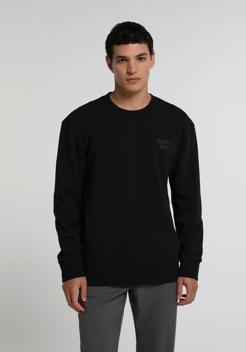 Imagine a Hanorac / Bluza De Barbati Negru Relaxed Fit