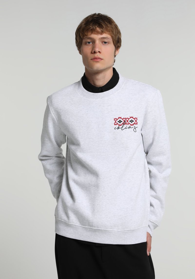 Imagine a Hanorac / Bluza  Gri Regular Fit
