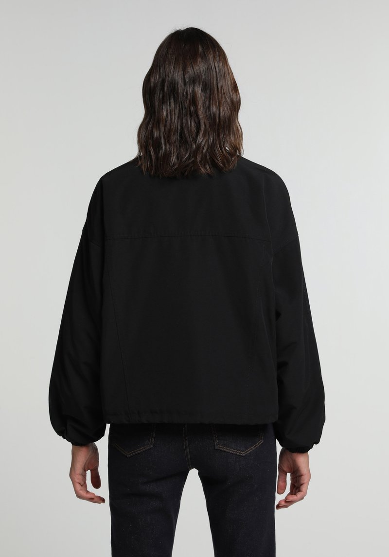 Imagine a Jacheta De Dama Indigo Închis Oversize Fit