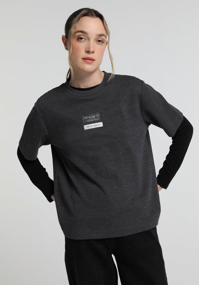 Imagine a Tricou Cu Maneca Scurta De Dama Antracit Regular Fit