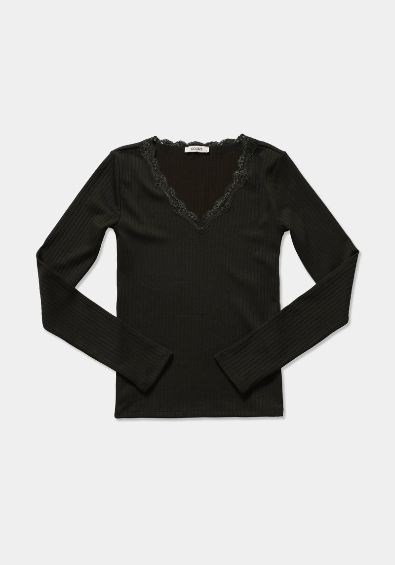 Imagine a Pulover  Verde Slim Fit