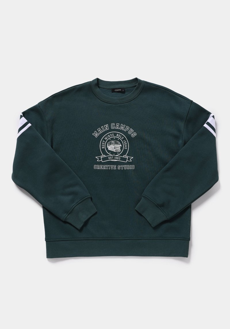 Imagine a Hanorac / Bluza  Verde Regular Fit