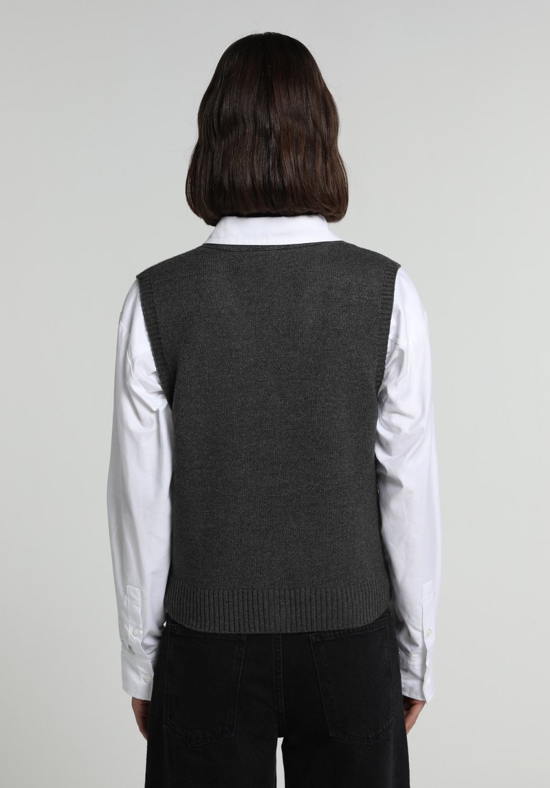 Imagine a Cardigan  Antracit Regular Fit
