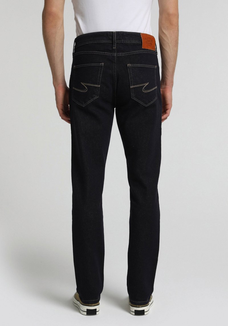 Imagine a Pantaloni  Indigo Închis Straight Fit 044 Karl