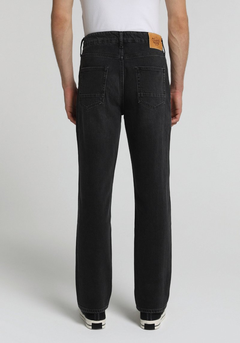 Imagine a Pantaloni Denim Negru Loose Straight Fit 046 Marco