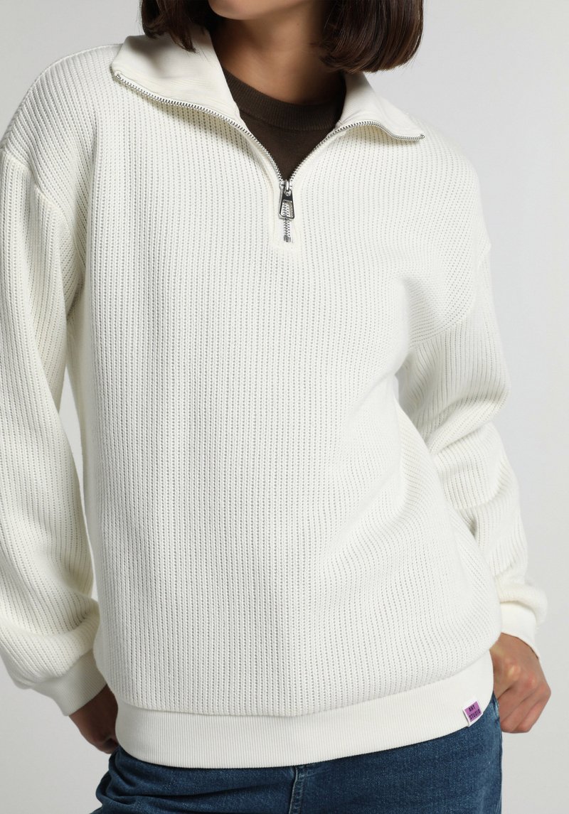 Imagine a Hanorac / Bluza Ecru Regular Fit