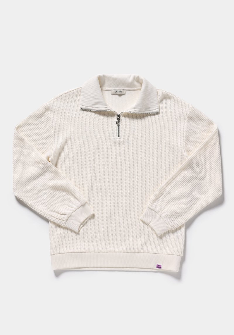Imagine a Hanorac / Bluza  Ecru Regular Fit