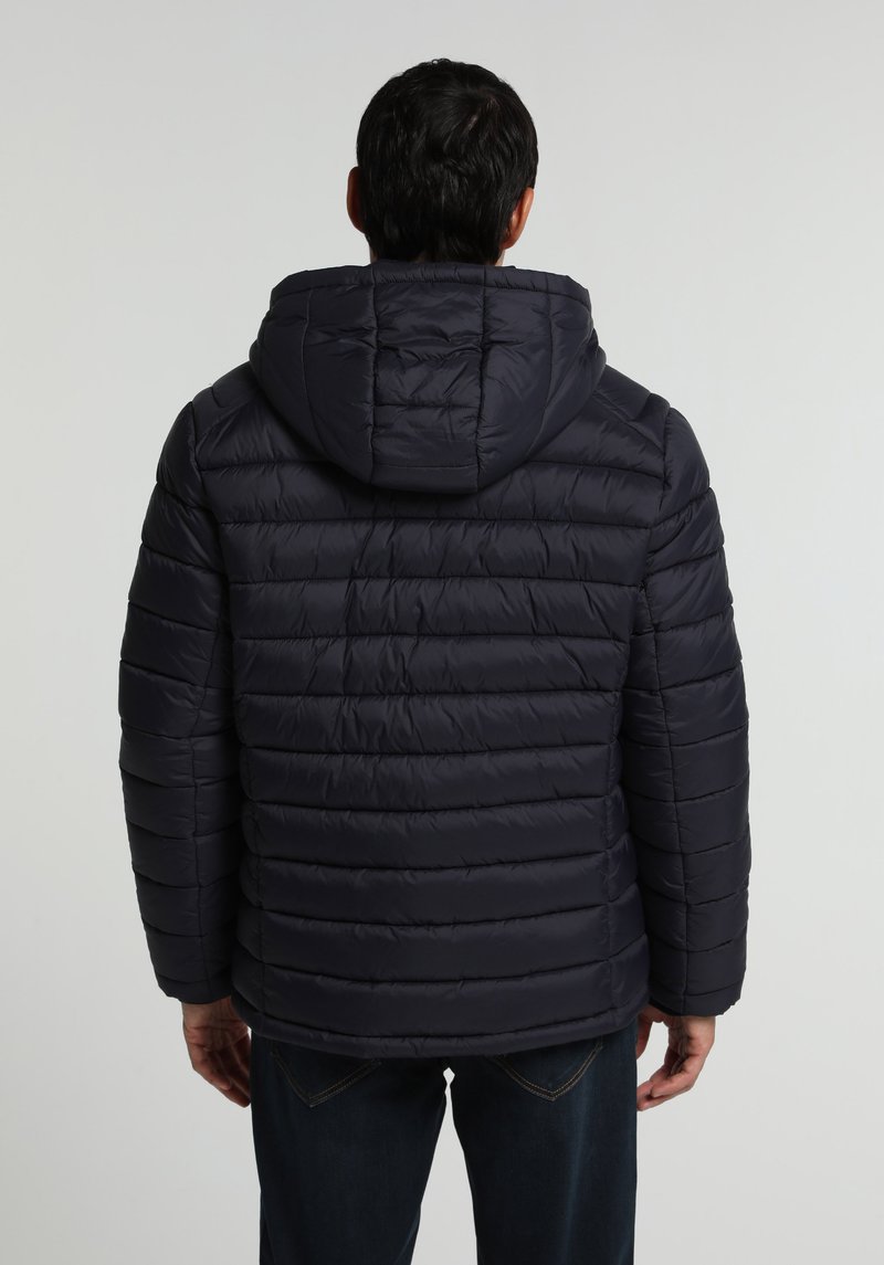 Imagine a Jacheta Albastru Marin Slim Fit