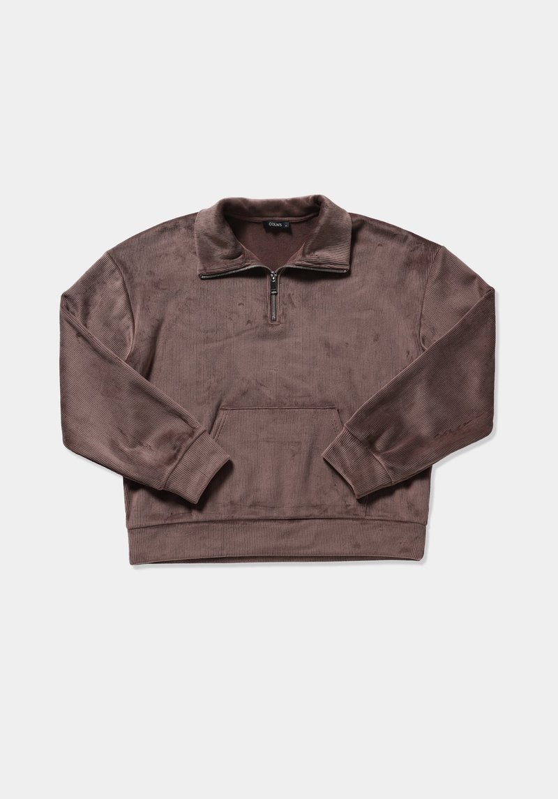 Imagine a Hanorac / Bluza  Maro Regular Fit