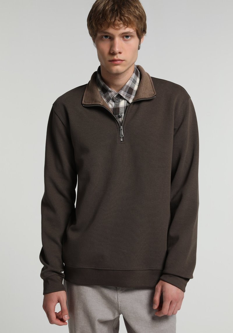 Imagine a Hanorac / Bluza Maro Regular Fit