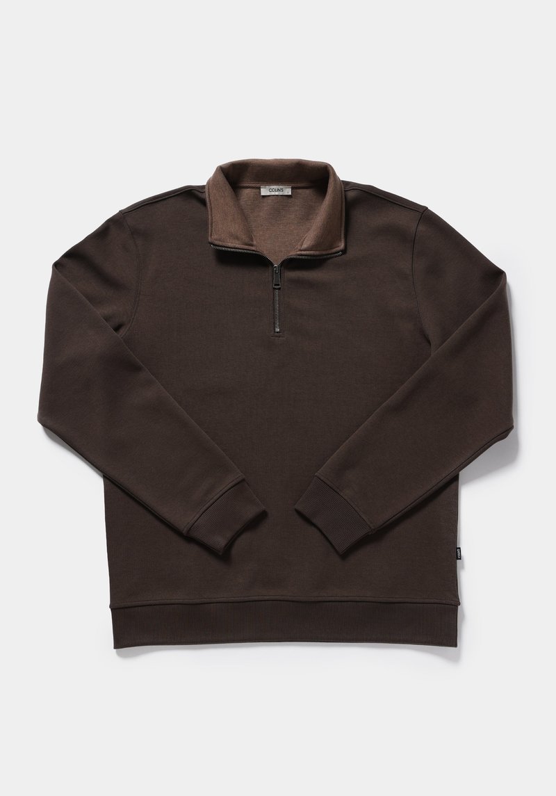 Imagine a Hanorac / Bluza  Maro Regular Fit