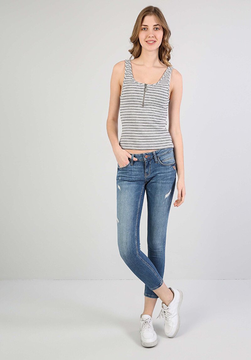 Imagine a Maiou De Dama Gri Slim Fit CL1043712