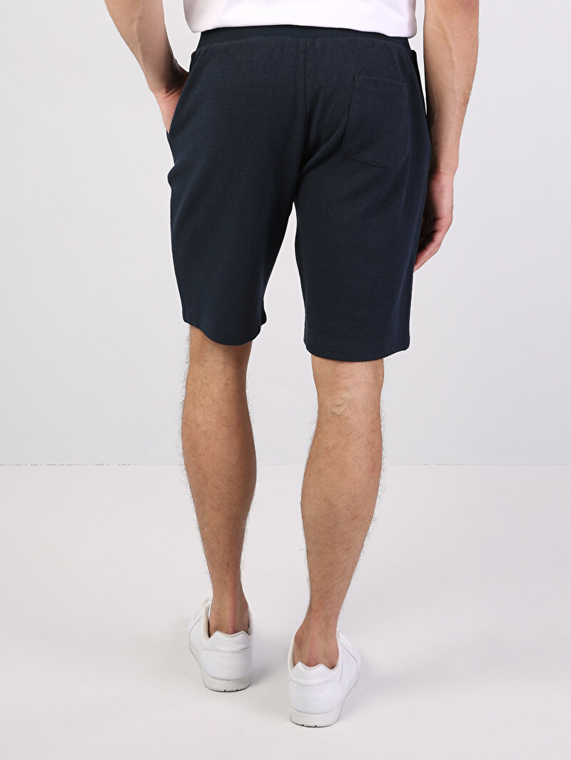 Afișați detalii pentru Barbati Albastru Marin Short / Pantaloni Scurti